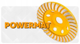 TARCZA GARNKOWA DIAMENTOWA DO SZLIFOWANIA BETONU KAMIENIA SEGMENTOWA 125MM