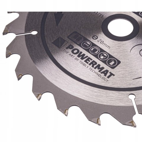 Tarcza Powermat Extreme 185X20X24Z PM0882