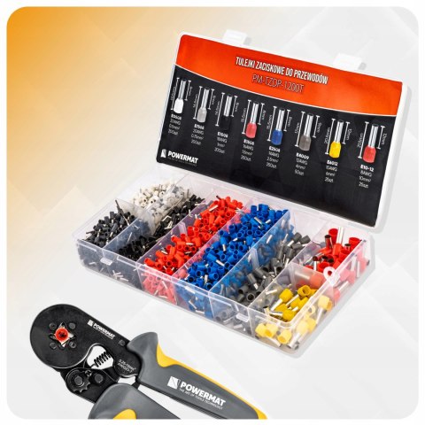 Tulejka zaciskowa Powermat 1200 szt.