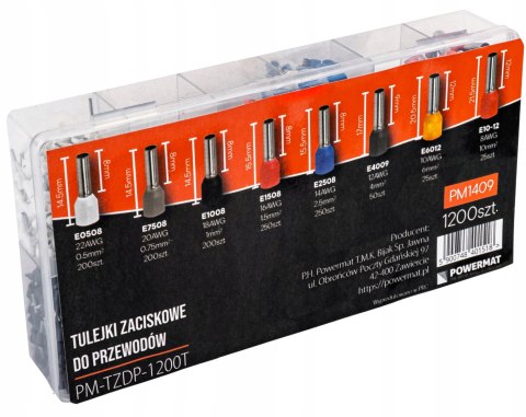 Tulejka zaciskowa Powermat 1200 szt.