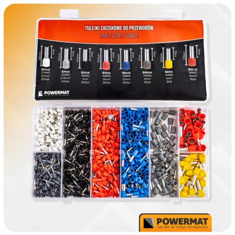 Tulejka zaciskowa Powermat 1200 szt.