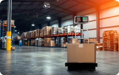 Waga Platformowa HUMBERG 150 kg x 50 g