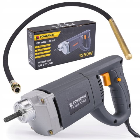 Wibrator do betonu Powermat 1250 W 4000 obr./min