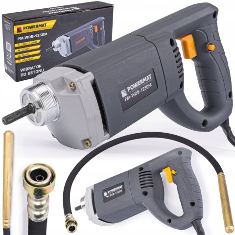 Wibrator do betonu Powermat 1250 W 4000 obr./min