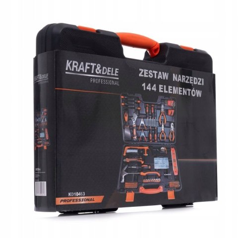 ZESTAW NARZĘDZI 144 el WALIZKA NARZĘDZIOWA KLUCZE