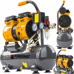Kompresor bezolejowy Powermat PM-KBO-6T 6 l 8 bar