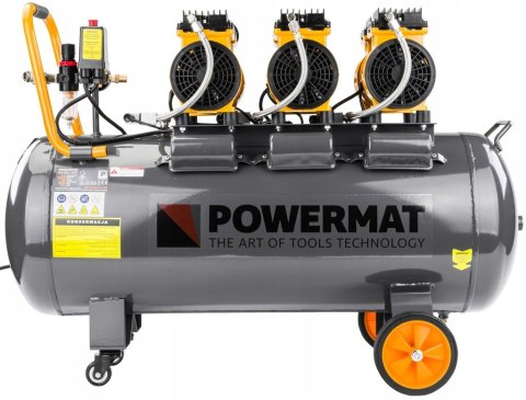 Kompresor bezolejowy Powermat PM-KBO-6T 6 l 8 bar