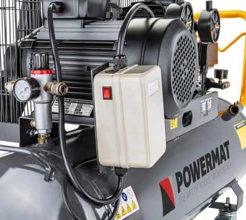 Kompresor olejowy Powermat PM-KO-100T-400V 100 l 8 bar