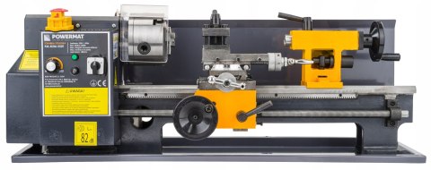 Mini tokarka stołowa Powermat 550 W 2500 obr./min średnica 180 mm