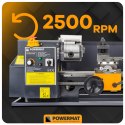 Mini tokarka stołowa Powermat 550 W 2500 obr./min średnica 180 mm