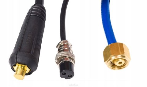 POWERMAT PRZEWÓD SPAWALNICZY 4M UCHWYT TIG LIFT KONEKTOR 16/25 TIG-17V-16