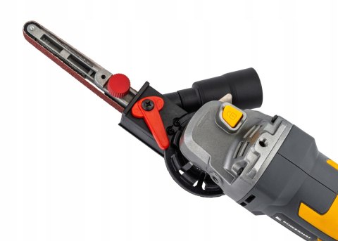 PRZYSTAWKA ADAPTER SZLIFIERKI TAŚMOWEJ PALCOWEJ DO SZLIFIERKI KĄTOWEJ M14