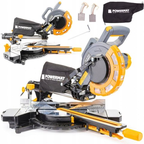 Piła ukośnica Powermat 2000 W 210 mm