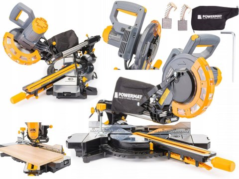Piła ukośnica Powermat 2000 W 210 mm