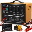 ROZRUCH 12/24V PROSTOWNIK SAMOCHODOWY Z ROZRUCHEM DO ŁADOWANIA MOC 140A LCD