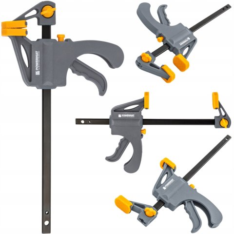 ŚCISK STOLARSKI ZACISK DŹWIGNIOWY 100x35 MM SZYBKOZACISKOWY AUTOMATYCZNY