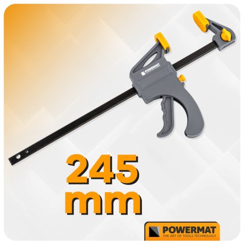 ŚCISK STOLARSKI ZACISK DŹWIGNIOWY 150x35 MM SZYBKOZACISKOWY AUTOMATYCZNY