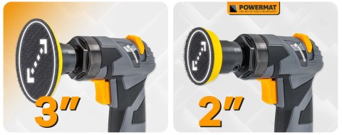 SZLIFIERKA MIMOŚRODOWA POLERKA PNEUMATYCZNA KĄTOWA 1/4" 6BAR 20000 OBR./MIN