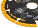 TARCZA DIAMENTOWA UNIWERSALNA DO METALU DREWNA CEGIEŁ CERAMIKI PCV 125 MM