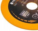 TARCZA DIAMENTOWA UNIWERSALNA DO SZKŁA GRESU CERAMIKI PŁYTEK SPIEKU 125 MM