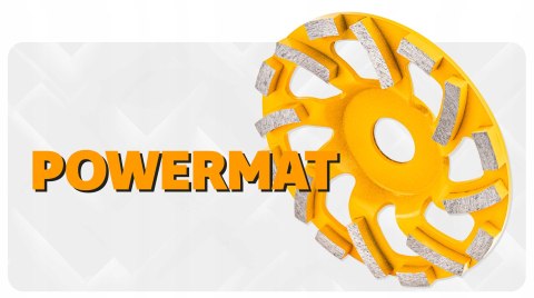 TARCZA GARNKOWA DIAMENTOWA DO SZLIFOWANIA BETONU KAMIENIA SEGMENTOWA 125MM