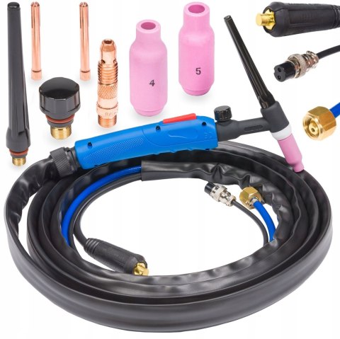 Uchwyt spawalniczy TIG LIFT WP17V 35-50 4M ZAWOREK