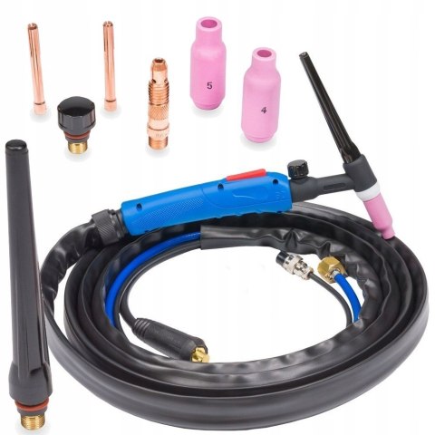 Uchwyt spawalniczy TIG LIFT WP17V 35-50 4M ZAWOREK