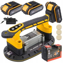 Wibrator do poziomowania płytek Powermat 600 W 2x akumulator 21 V