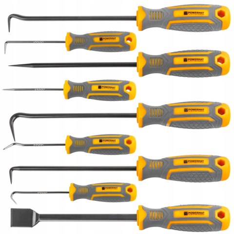 ZESTAW HAKÓW SKROBAKÓW GROTÓW DO ORINGÓW USZCZELEK HAKI SZPIKULCE SKROBAK