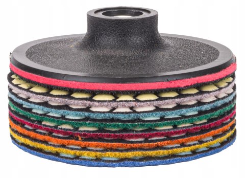 ZESTAW TARCZ POLERSKICH PM-DPP-100TS POWERMAT 7 SZT.