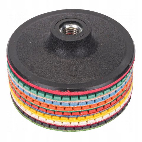 ZESTAW TARCZ POLERSKICH PM-DPP-100TS POWERMAT 7 SZT.