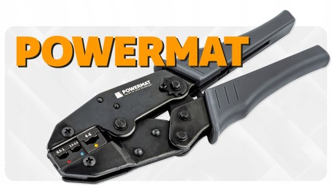 Zaciskarka Powermat PM-ZDK-1T 0,5 mm² - 6 mm²