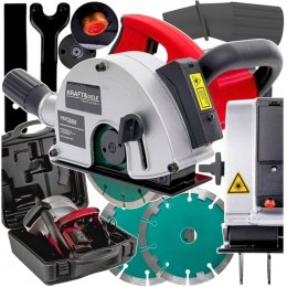 Bruzdownica elektryczna Kraft&Dele 3100 W 150 mm z walizką