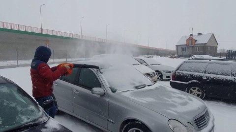 Dmuchawa spalinowa do śniegu i liści, odkurzacz, 750 W