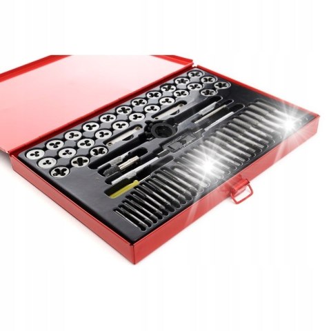 Gwintowniki i narzynki 60 elem Kraft Dele KD10251