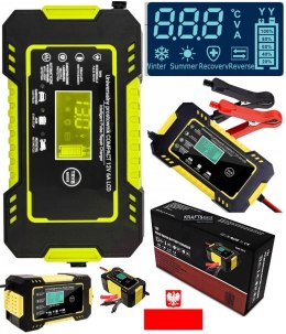 Inteligentny prostownik akumulatorowy LCD 12V / 6A