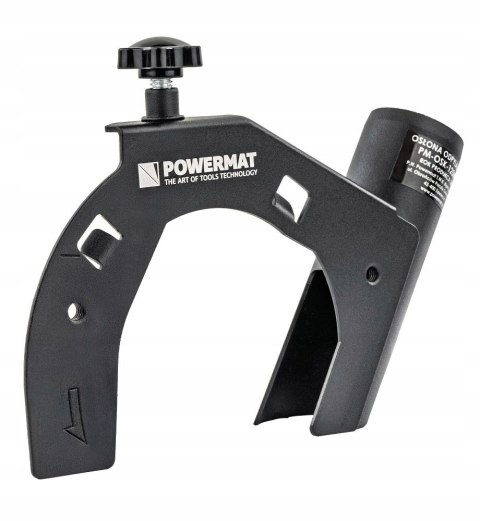 OSŁONA PRZYSTAWKA PRZECIWPYŁOWA ODSYSAJĄCA DO SZLIFIERKI KĄTOWEJ 115-125 MM