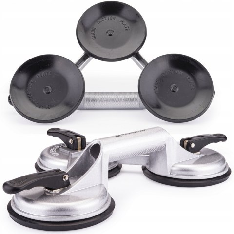 PRZYSSAWKA DO SZYB 3x UCHWYT SZKŁA GLAZURY PŁYTEK