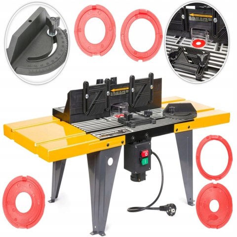 STÓŁ PODSTAWA STOLIK DO FREZARKI GÓRNOWRZECIONOWEJ UNWERSALNY