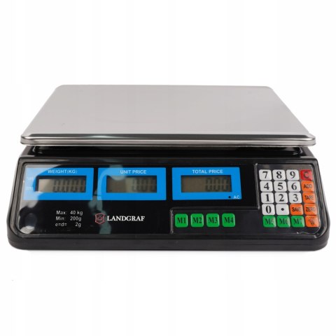 Waga Sklepowa |Landgraf 40 kg x 2 g