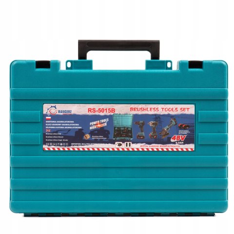 ZESTAW NARZĘDZI AKUMULATOROWYCH WKRĘTARKA 48V KLUCZ UDAROWY SZLIFIERKA 3W1