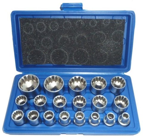 Zestaw kluczy nasadowych Falon-Tech FT1912