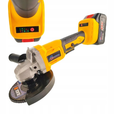 Zestaw narzędzi akumulatorowych 3W1 6Ah WKRĘTARKA SZLIFIERKA KLUCZ 48V