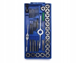 Zestaw narzynek I gwintowników 40 EL kalibrowniki