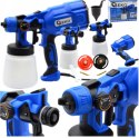 AGREGAT ELEKTRYCZNY PISTOLET NATRYSKOWY MALARSKI 1,8 I 2,5MM + NASADKI
