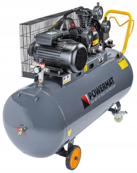 Kompresor olejowy Powermat PM-KO-200T-230V 200 l 8 bar