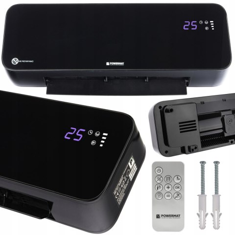 Kurtyna powietrzna Grzejnik CERAMICZNY 2000W Pilot Termowentylator LCD