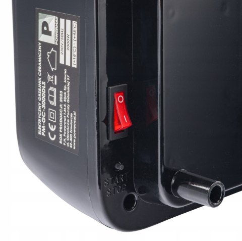 Kurtyna powietrzna Grzejnik CERAMICZNY 2000W Pilot Termowentylator LCD