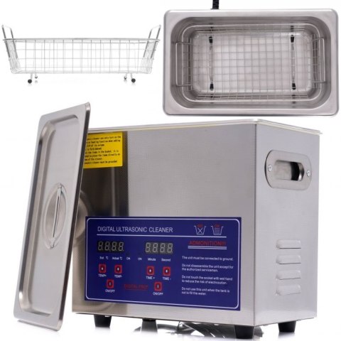 MYJKA KRAFT&DELE WANNA ULTRADŹWIĘKOWA z Z KOSZEM 0,8L STERYLIZATOR