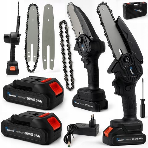 PIŁA ŁAŃCUCHOWA AKUMULATOROWA PILARKA AKU 6" 36V AKUMULATOR ŁAŃCUCH PREMIUM